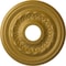 Ekena Millwork Galway Ceiling Medallion (Fits Canopies up to 3 1/4"), 15 3/4"OD x 3 1/4"ID x 1"P, Pharaohs Gold CM15GAPGS - alternate 1